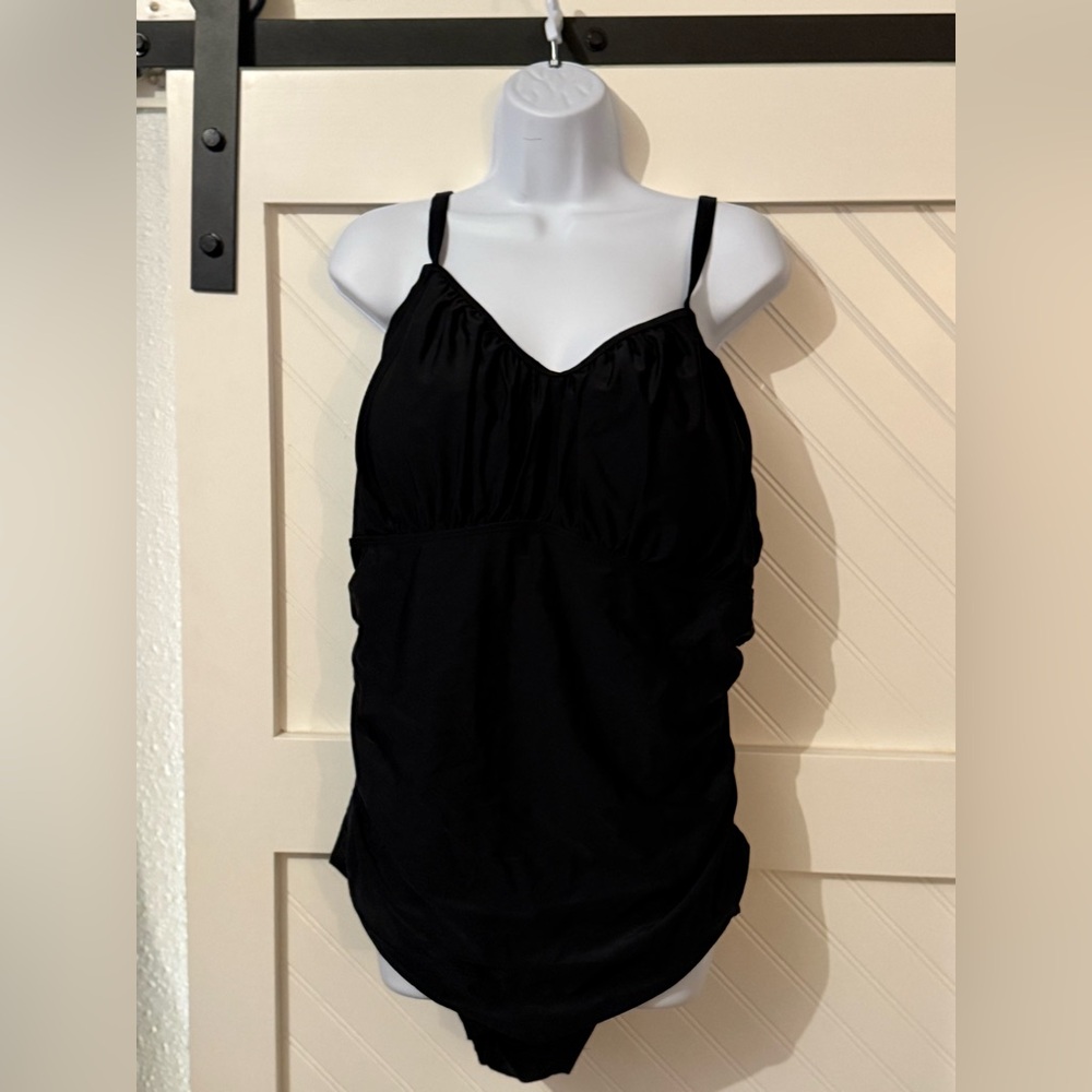 Elegant Black Women's one piece swimsuit